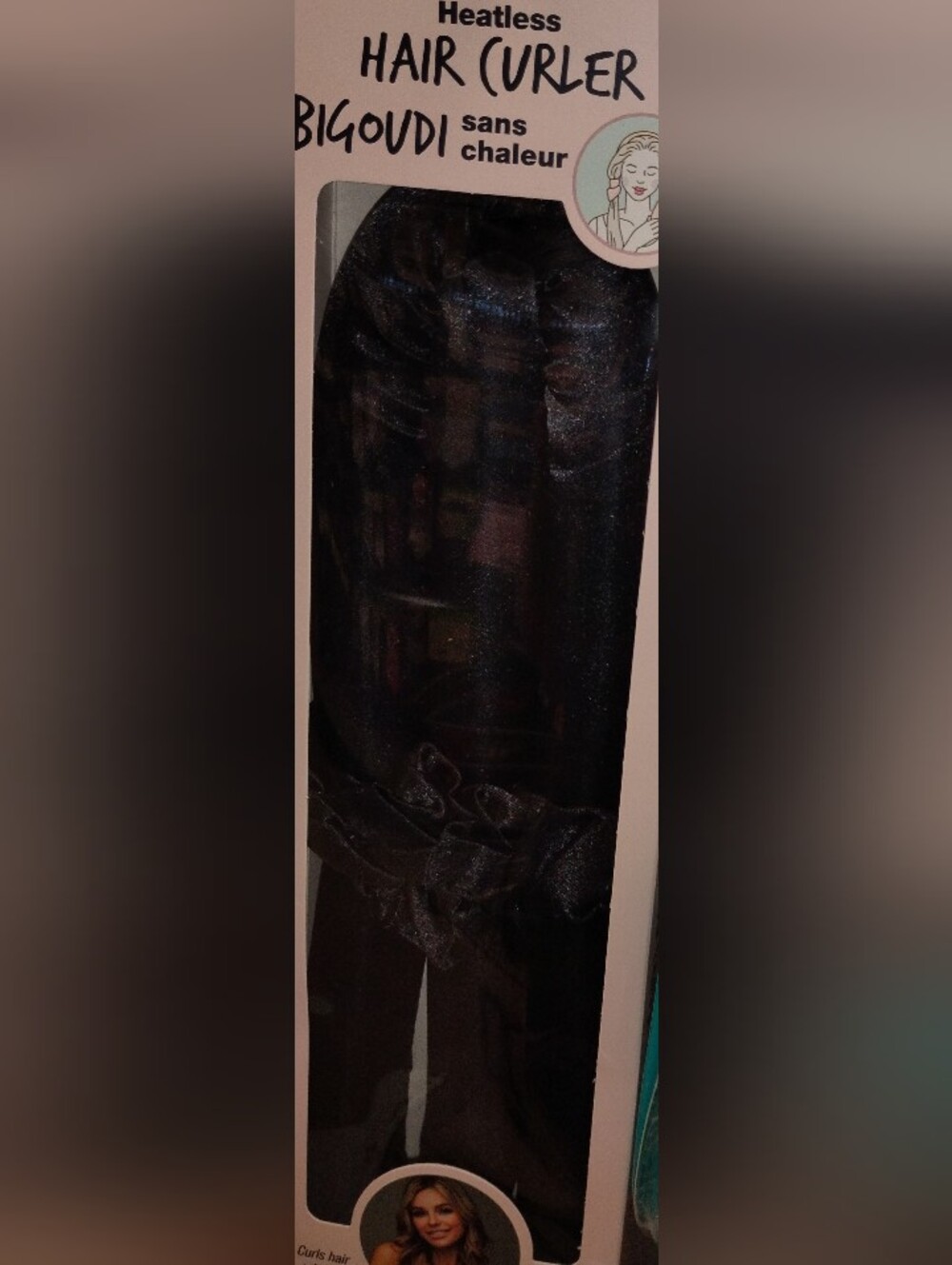 Black Hair Curler - Gentle No-Heat Styling